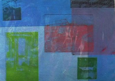 Blueperiod - monoprint