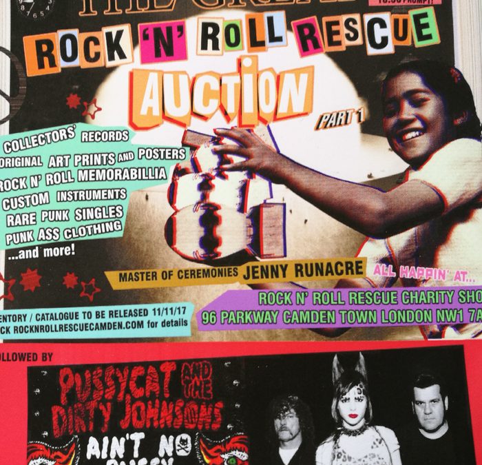 The Great Rock ‘N’ Roll Rescue Auction
