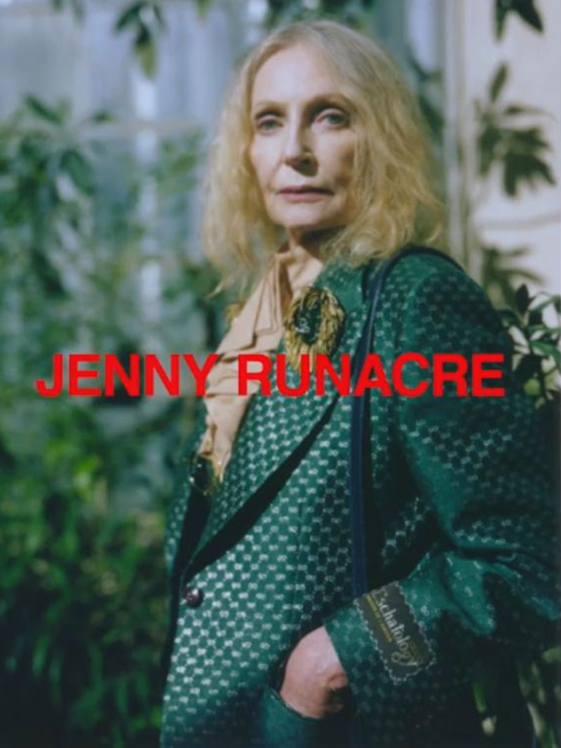 Jenny Runacre - Gucci Campaign